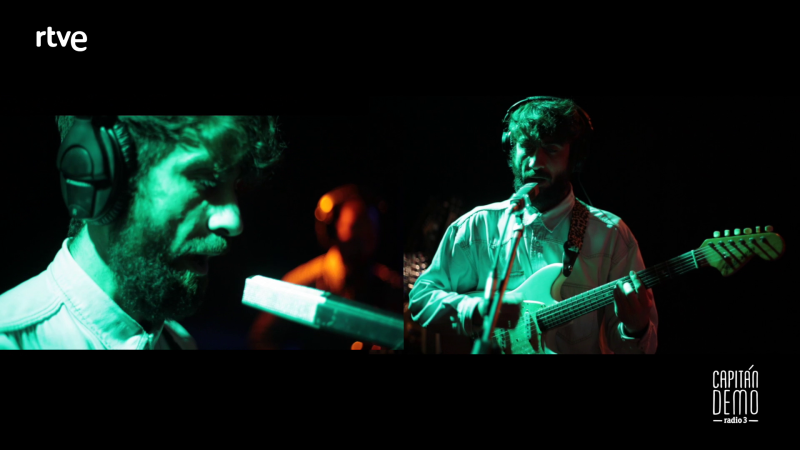 Albert, cantante de Computadora, en el vídeo de "Las Venas"