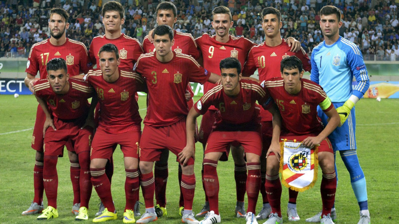 La selección española de fútbol sub-19