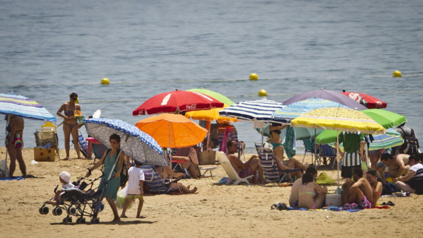 Playa de Mazagón en la provincia de Huelva