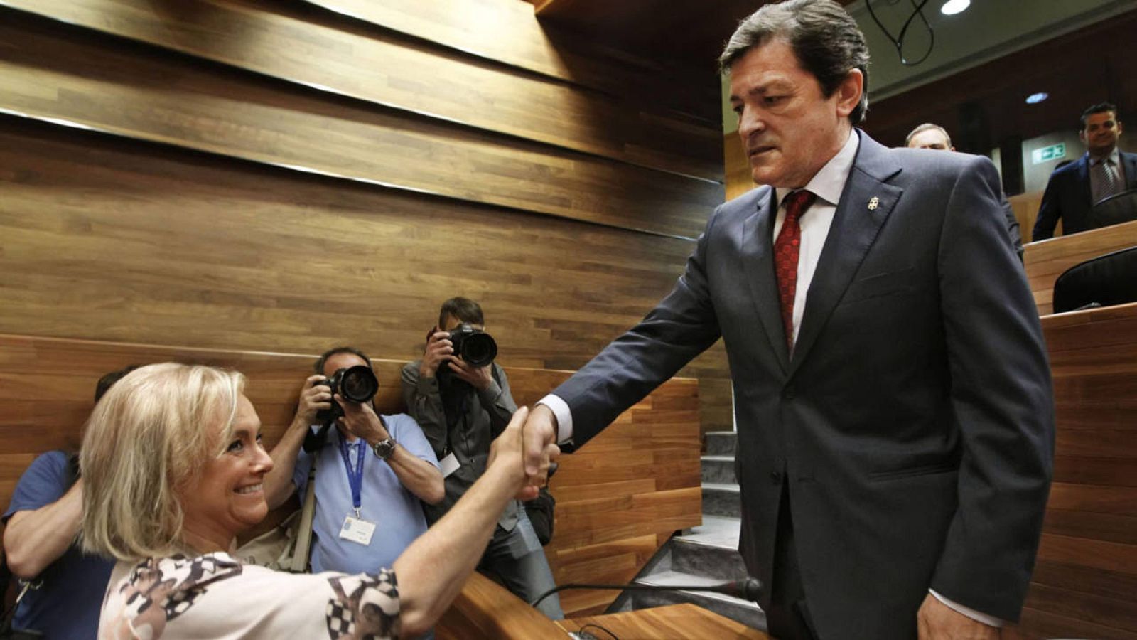 Javier Fernández, reelegido presidente de Asturias 