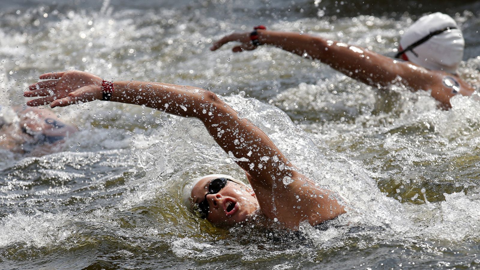 Erika Villaécija, durante los Juegos de Londres 2012