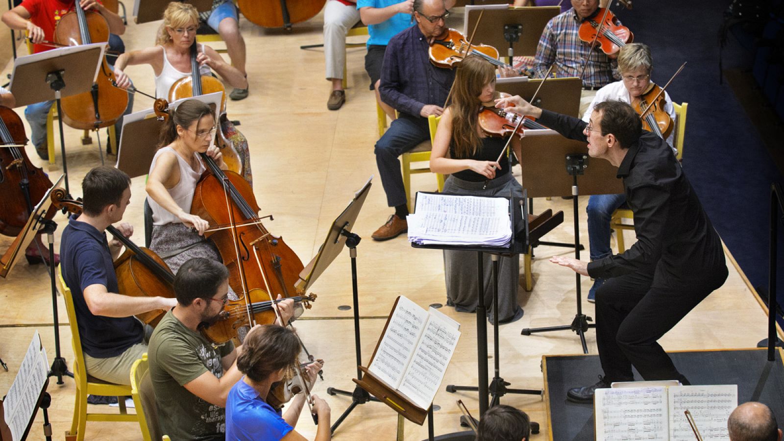 La Orquesta sinfónica de RTVE en el Festival Internacional de Santander