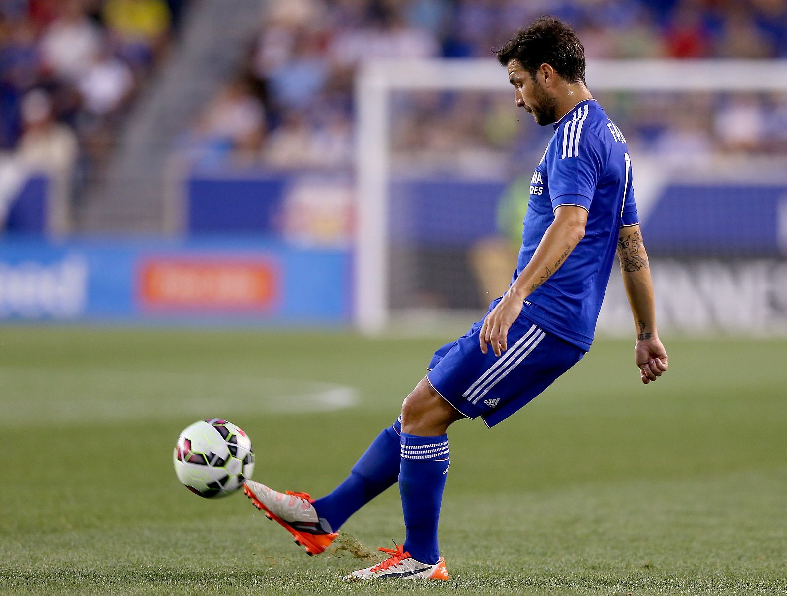 Imagen de Cesc Fábregas durante el enfrentamiento entre el Chelsea y los New York Red Bulls.