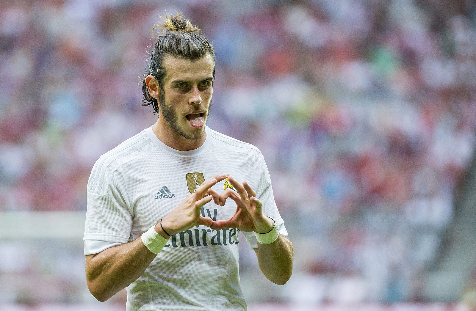 Imagen del centrocampista galés del Real Madrid, Gareth Bale, durante la semifinal contra el Tottenham Hotspur.