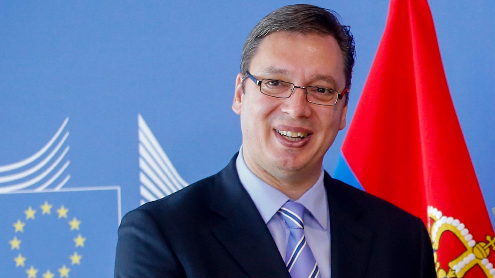 El primer ministro serbio, Aleksandar Vucic