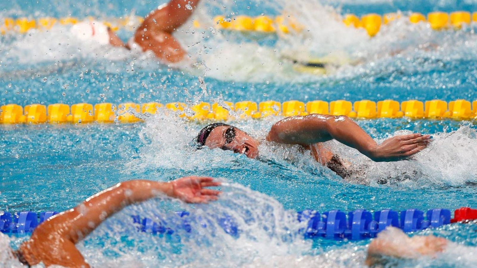 España se ha despedido del Mundial de Kazán con el 4x100 estilos femenino.