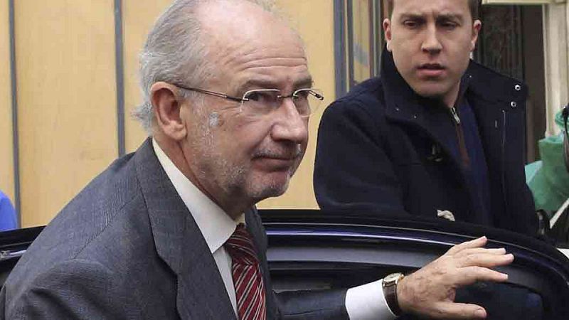 Rodrigo Rato sale de un vehículo, en una imagen de archivo