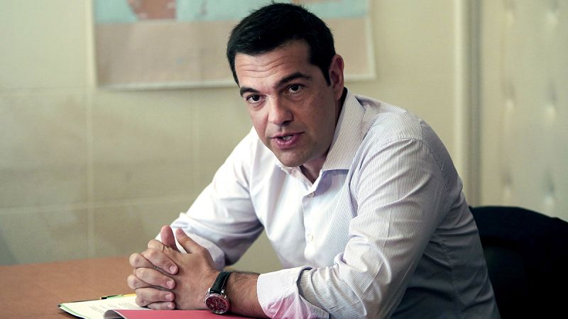 El primer ministro de Grecia, Alexis Tsipras