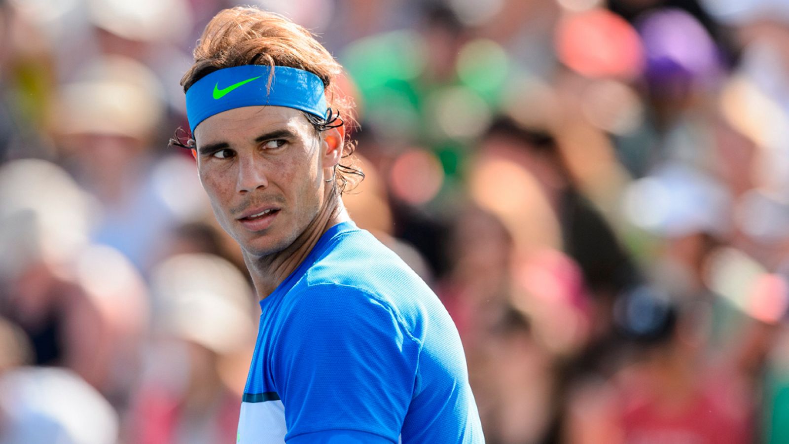 El tenista español Rafael Nadal, durante el Masters de Montreal.