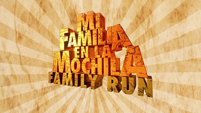 Logo 'Mi familia en la mochila - Family Run'