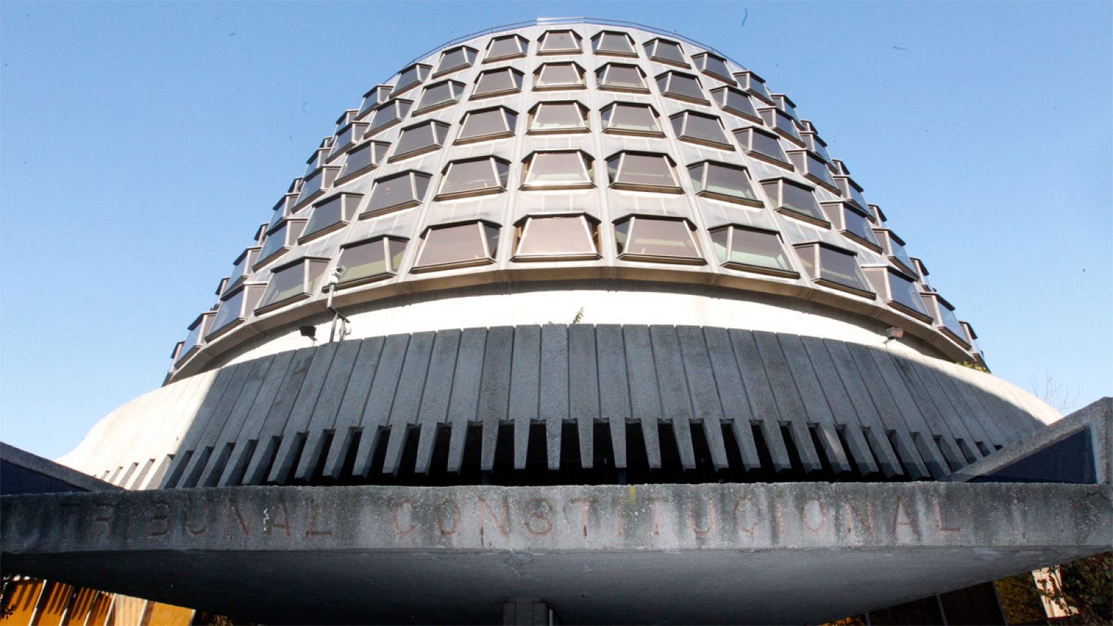 Edificio sede del Tribunal Constitucional, en Madrid.