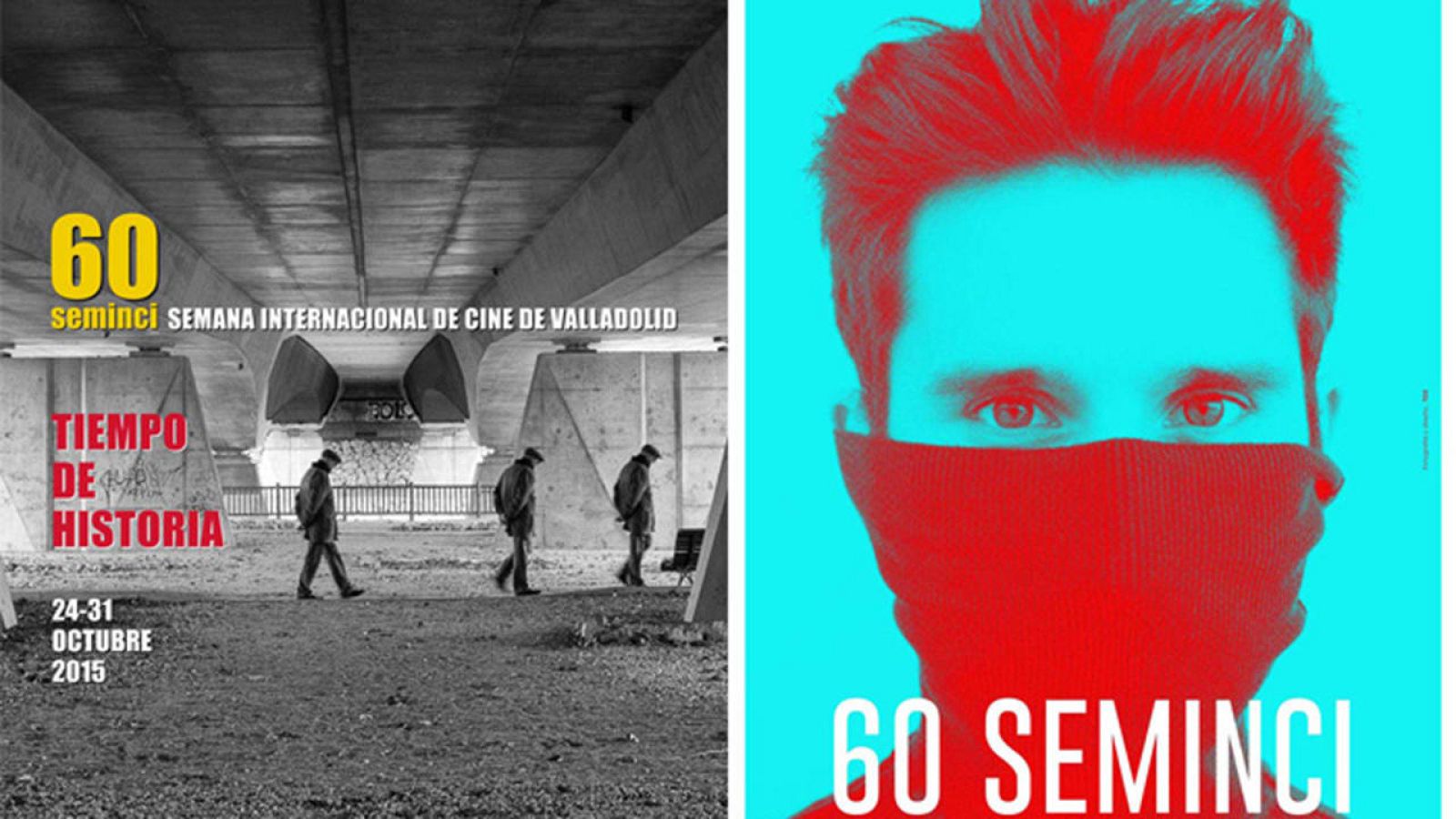  Carteles de la 60 edición del Festival Internacional de Cine de Valladolid (SEMINCI)