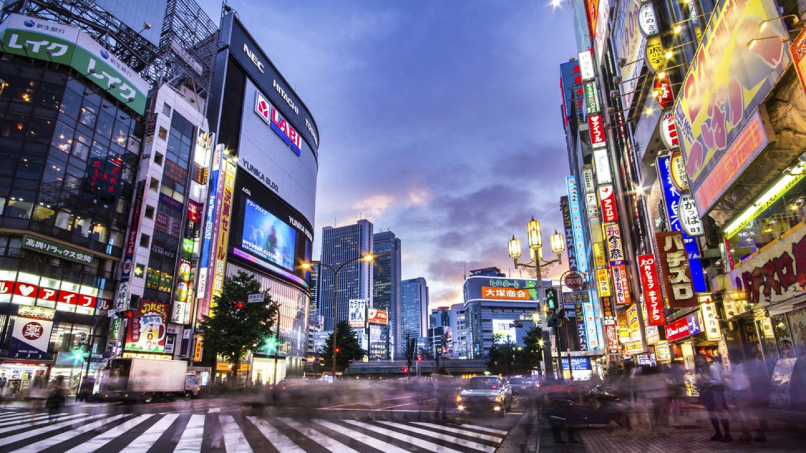 Japón lideró el crecimiento mundial con un 47% más de llegadas. En la imagen una calle de Tokio