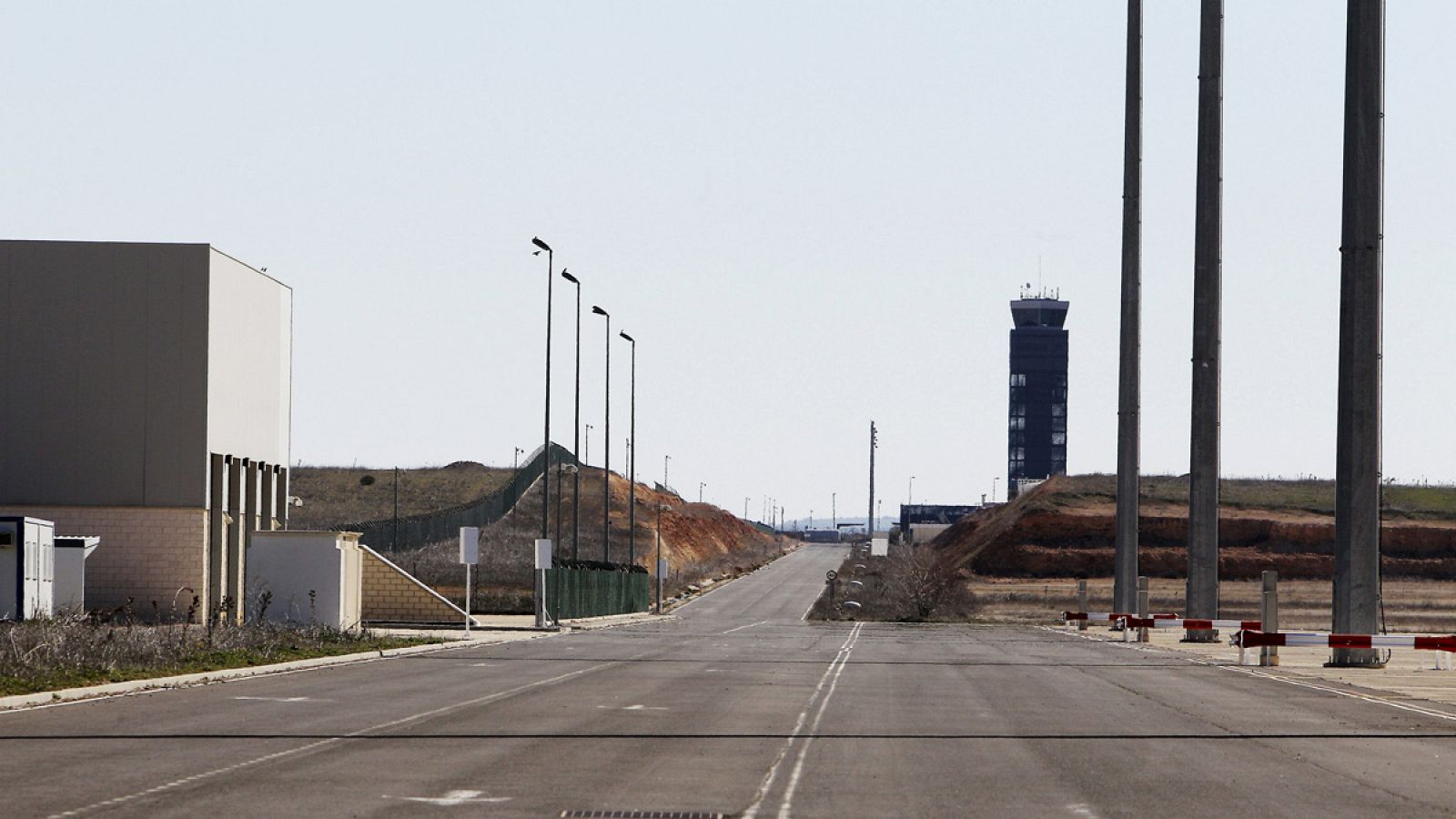 Vista del aeropuerto de Ciudad Real