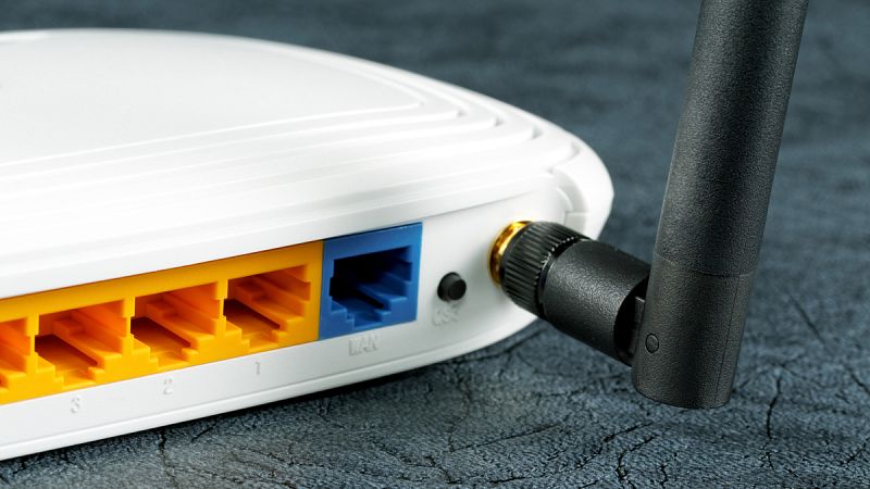 Imagen de archivo de un 'router'