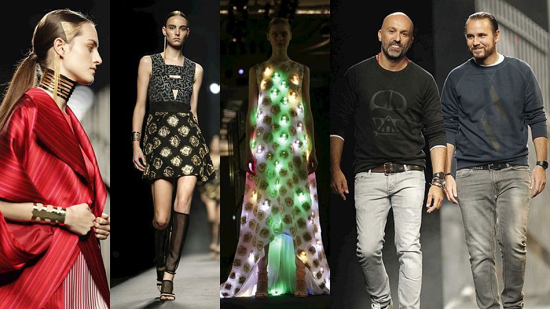 Desfile de la casa Alvarno. Colección de primavera y verano 2016.