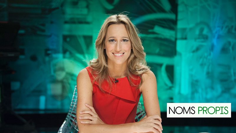 Montse Busquets, presentadora i directora de 'Noms Propis'