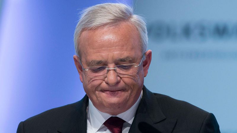 El consejero delegado de Volkswagen, Martin Winterkorn