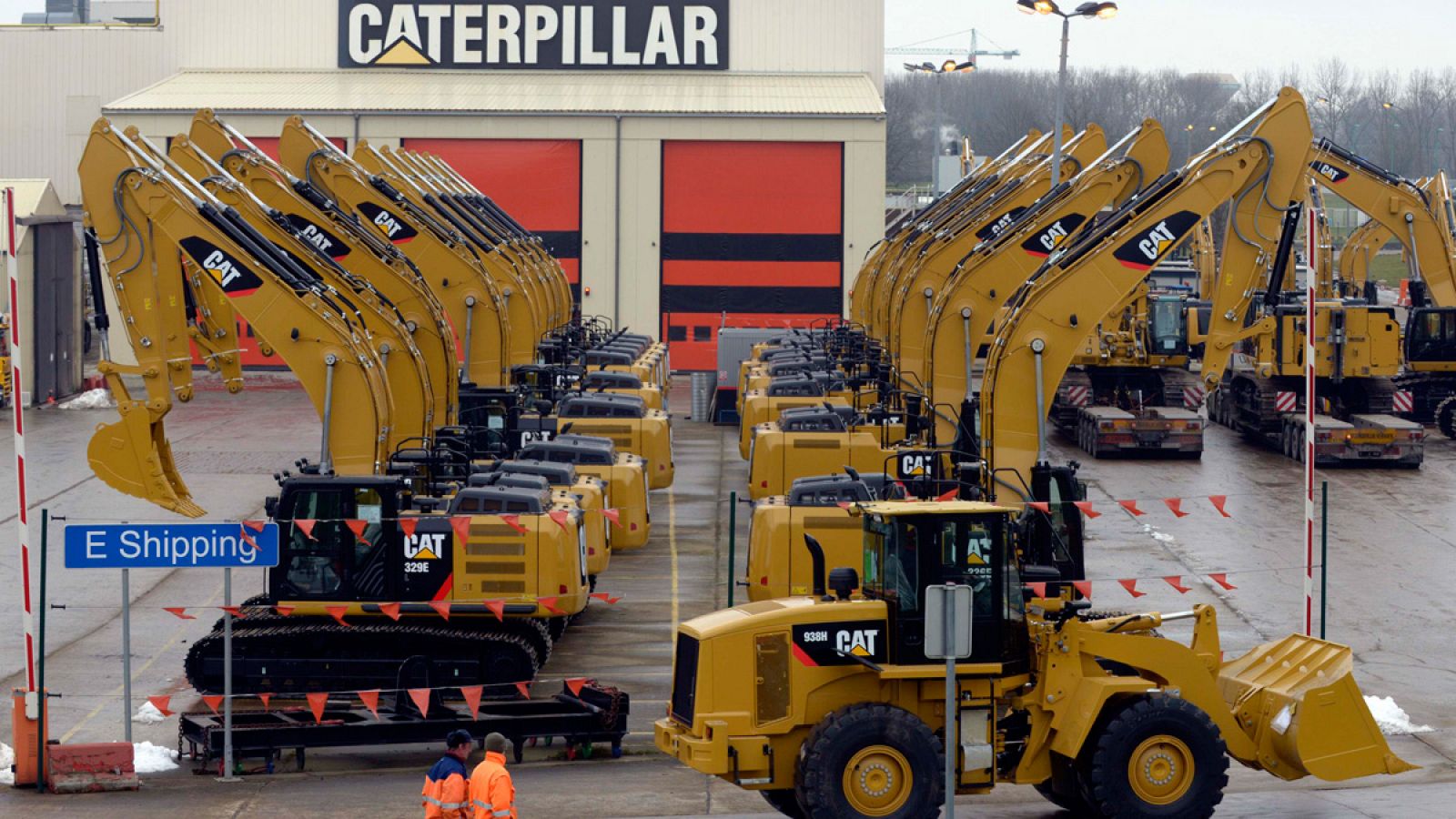 Planta de Caterpillar en la localidad belga de Gosselies