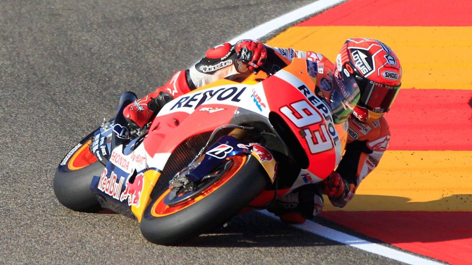 Márquez saldrá el primero en el GP de Aragón