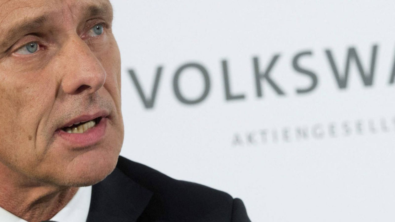 El consejero delegado de Volkswagen, Matthias Müller, el día de su nombramiento