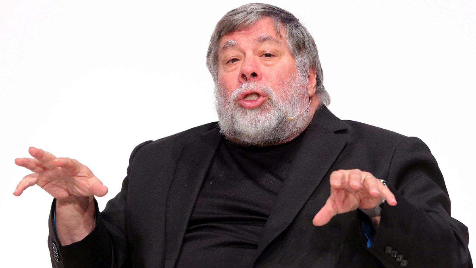 Stephen Wozniak, cofundador de Apple, durante la "South Summit", celebrada en Madrid.