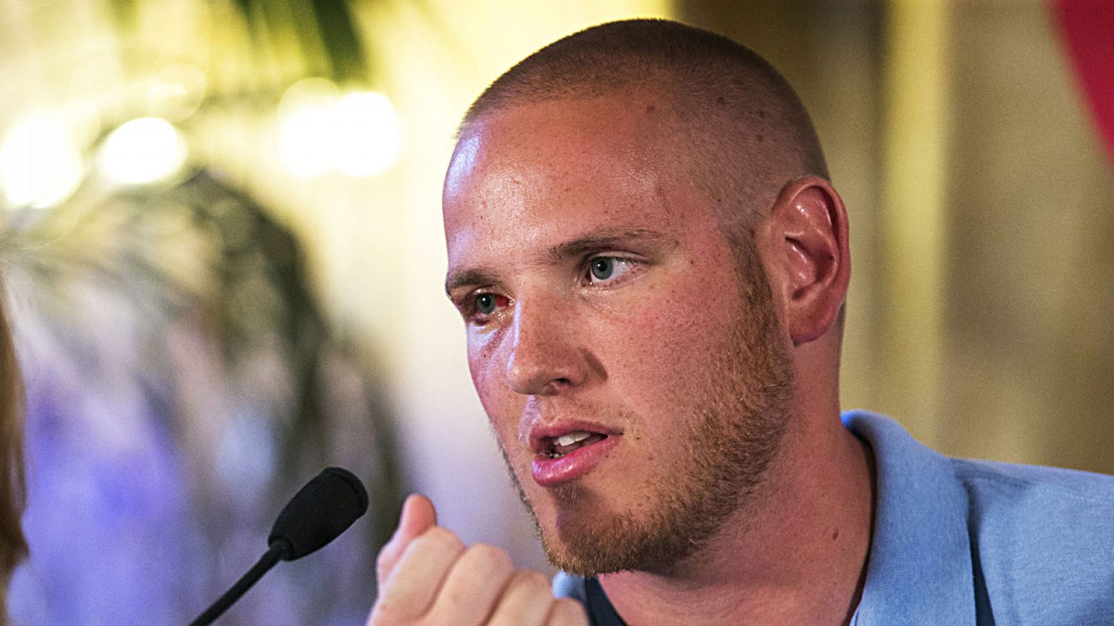 El soldado estadounidense Spencer Stone