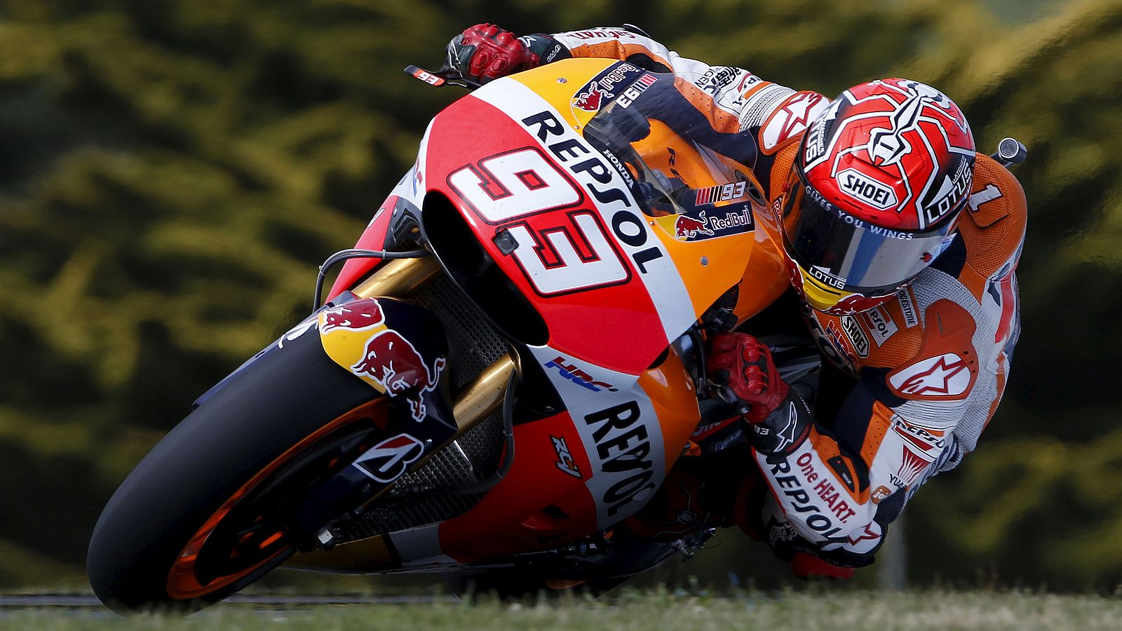 Marc Márquez, en Phillip Island.