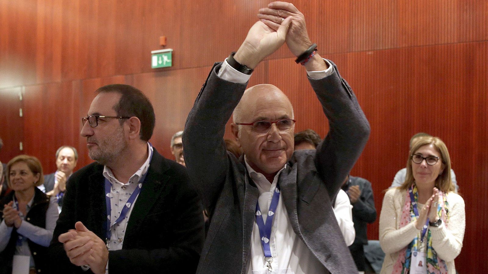 El presidente de UDC, Josep Antoni Duran i LLeida, durante el Consell Nacional de su partido