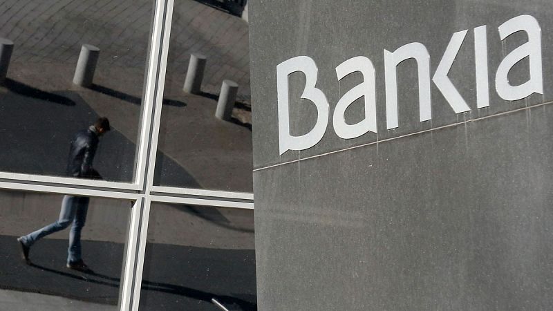 Sede de Bankia en Plaza de Castilla en Madrid