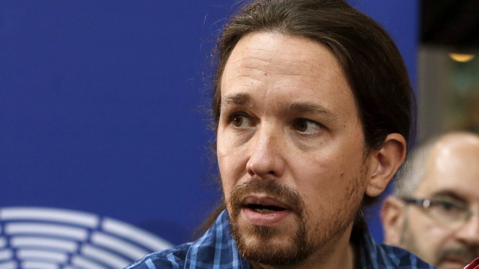 El secretario general de Podemos, Pablo Iglesias