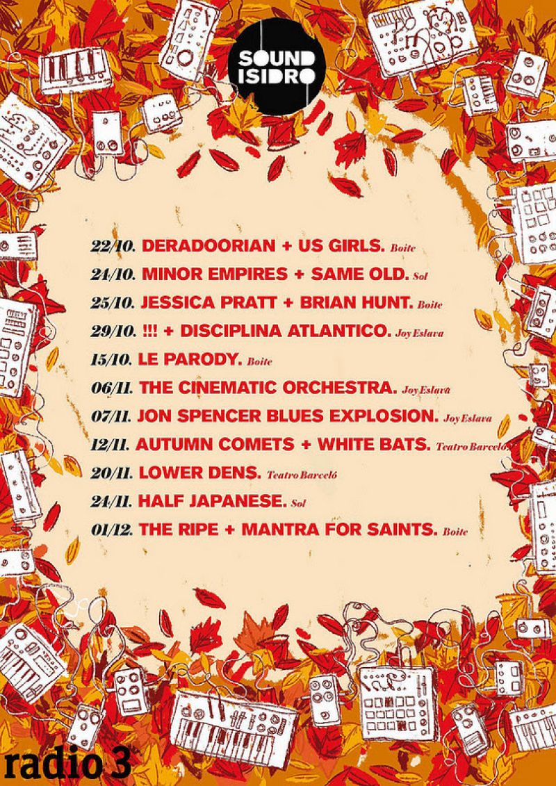 Programación de Sound Isidro 2015