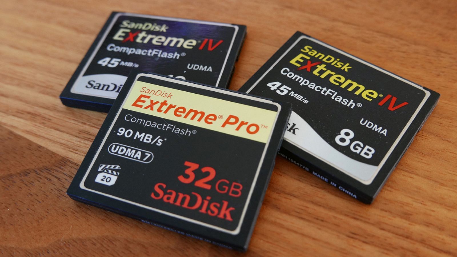 Tarjetas de memoria de SanDisk