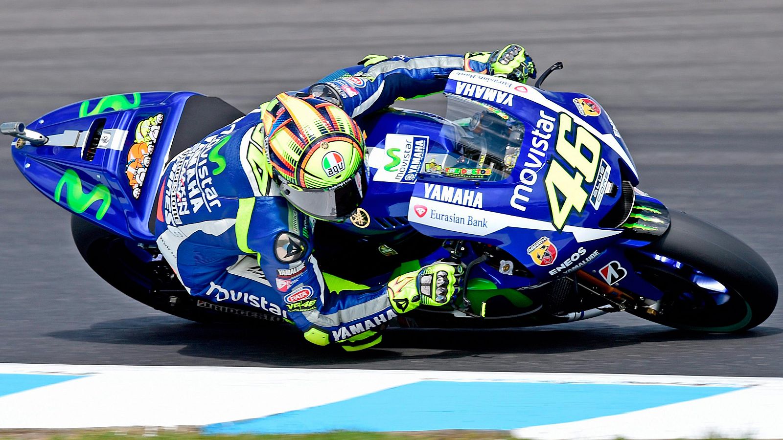 El piloto italiano Valentino Rossi