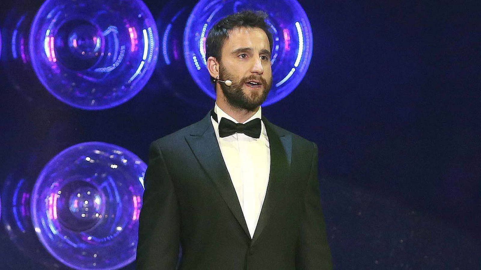 El actor Dani Rovira presentando la gala de los Goya 2015