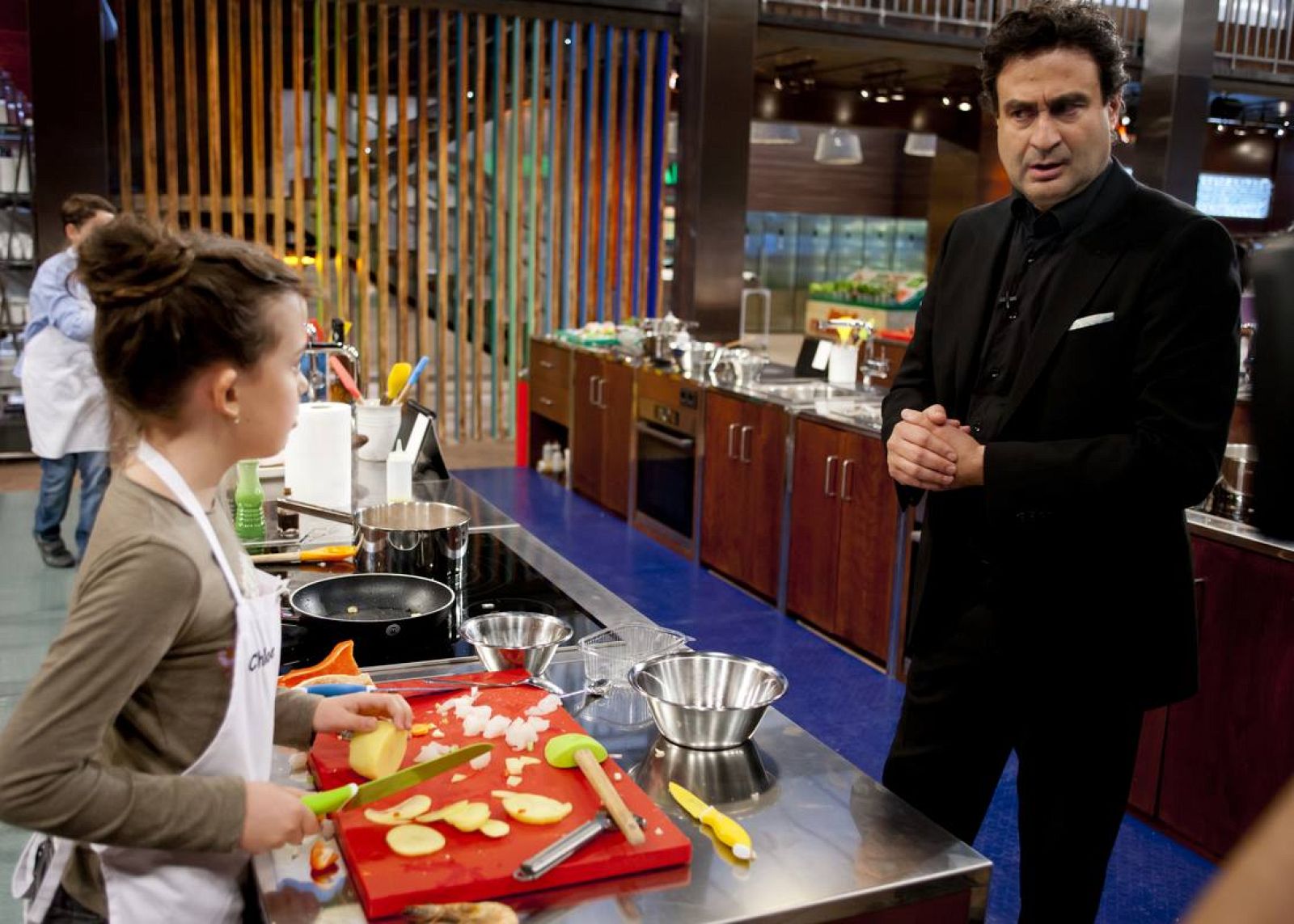 Chloe tiene algunos problemas en el cocinado