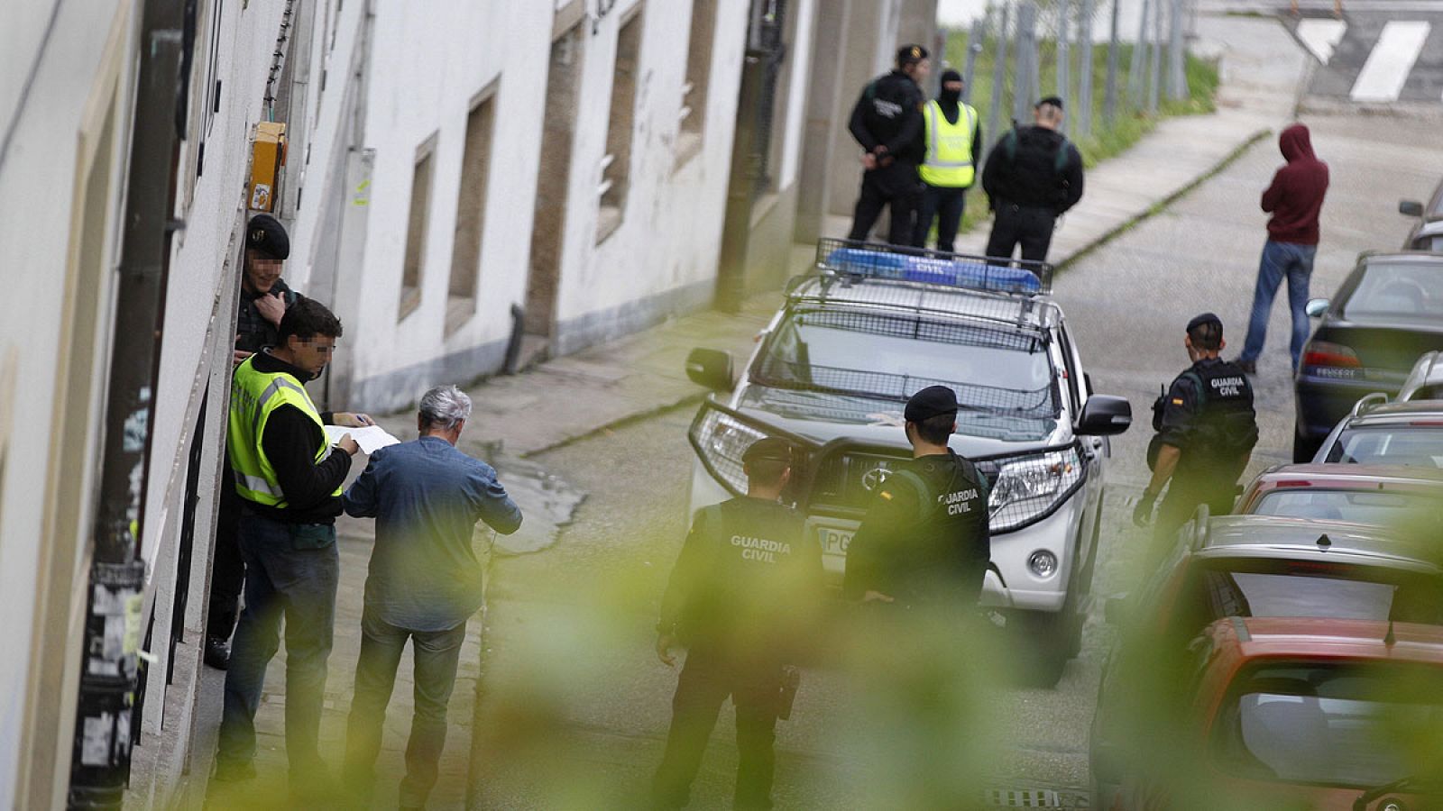 Detenidas en Galicia nueve personas de una organización vinculada a Resistencia Galega