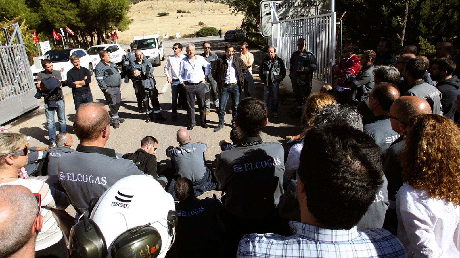 Reunión de los trabajadores de Elcogas