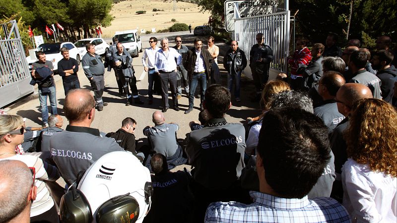 Reunión de los trabajadores de Elcogas