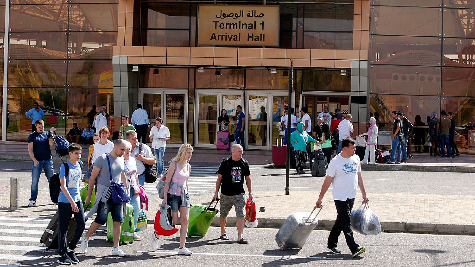 Terminal 1 del aeropuerto de Sharm el-Sheij (Egipto)