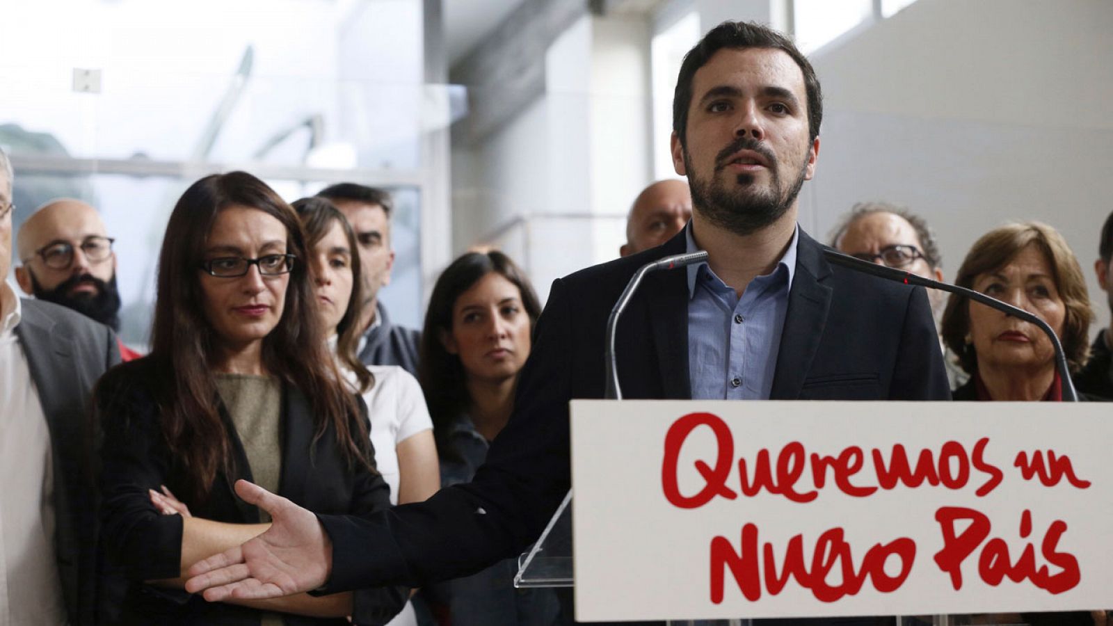 Alberto Garzón, candidato de Unidad Popular, la coalición con la que concurrirá IU el 20D