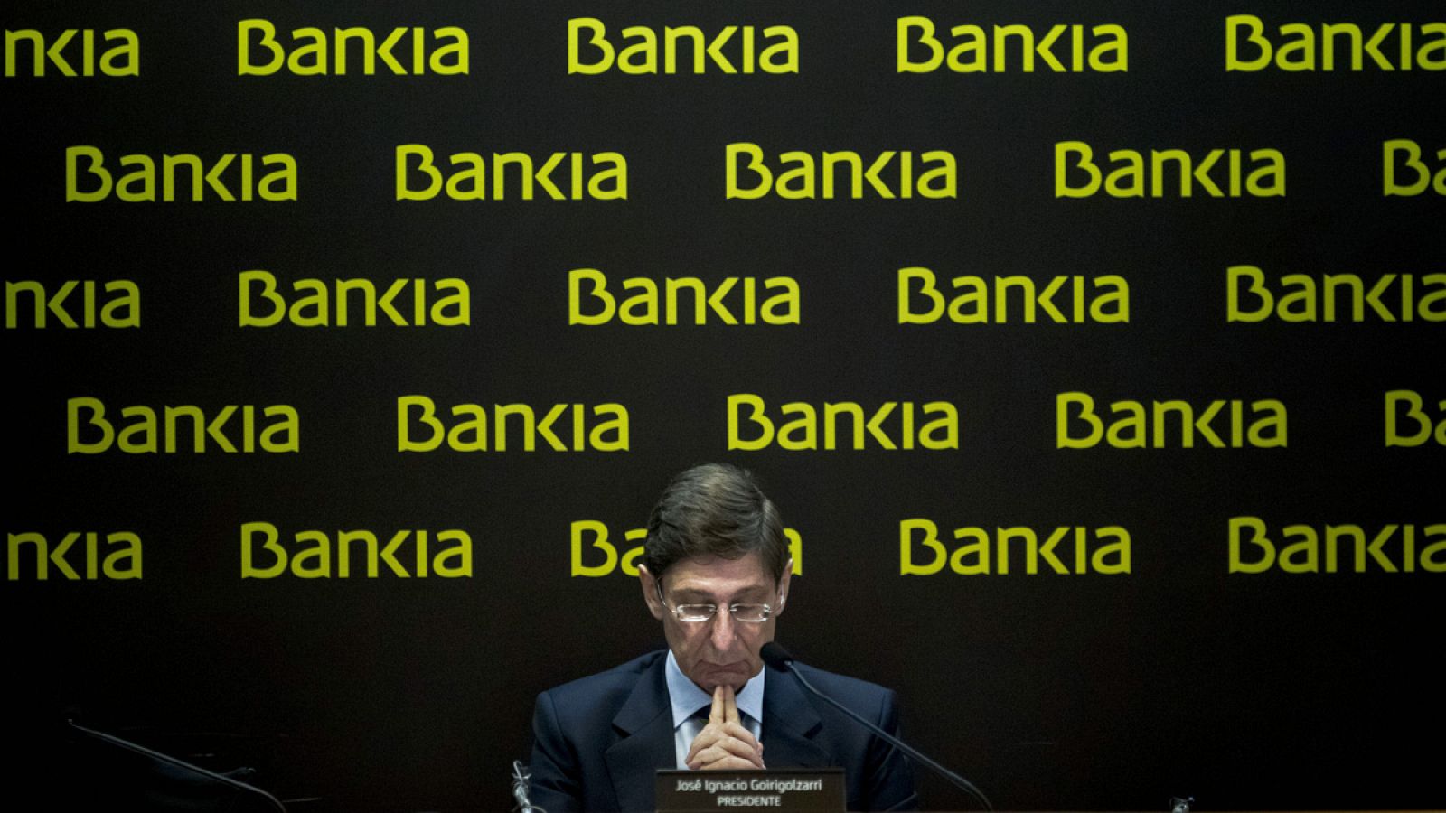 El presidente de Bankia, José Ignacio Goirigolzarri