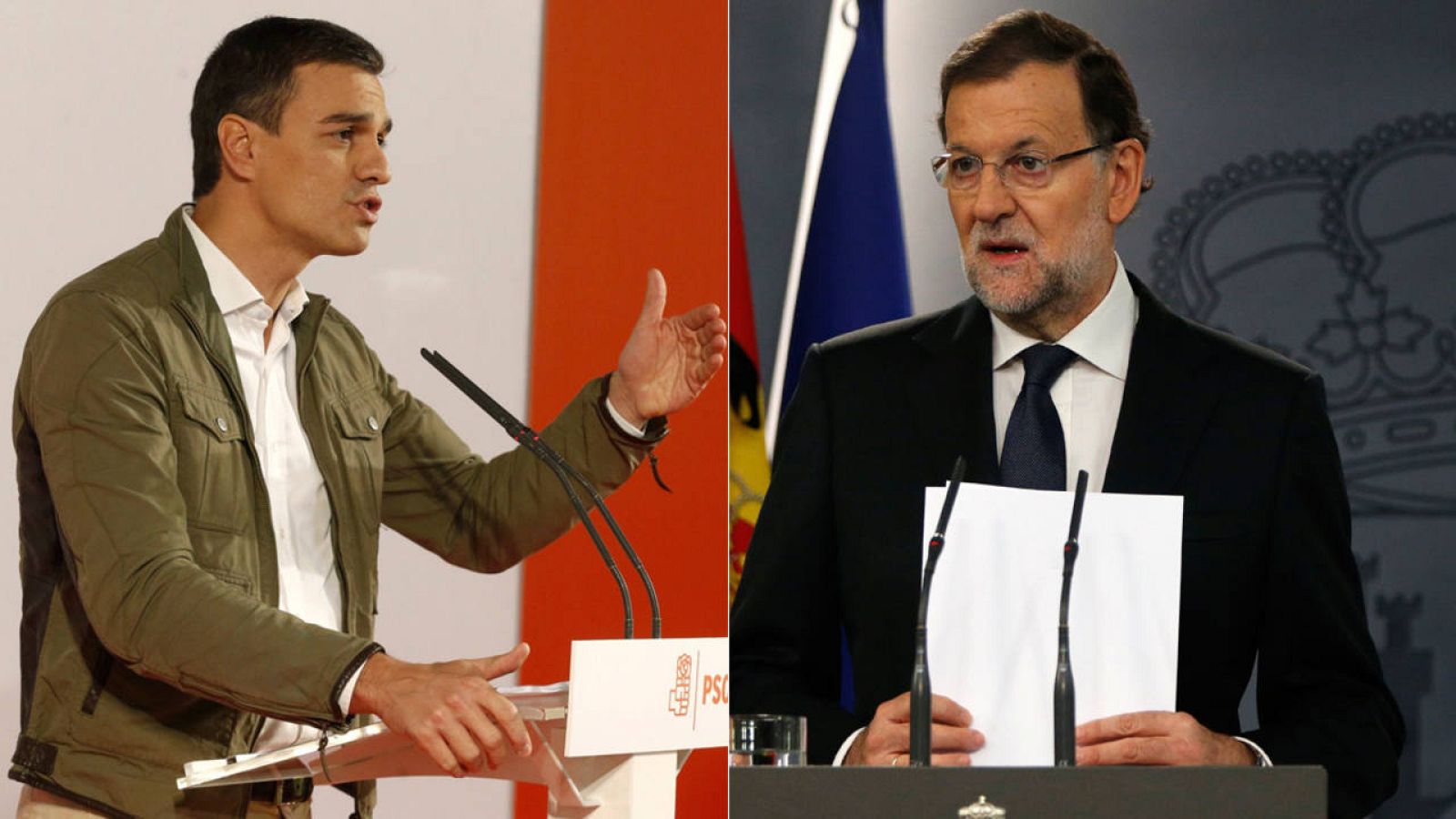 Pedro Sánchez y Mariano Rajoy debatirán en un cara a cara electoral en la Academia de Televisión