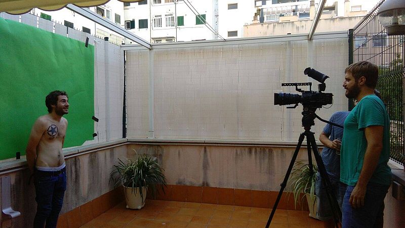 Fotografía del rodaje de "Polanski" de Ceremoney