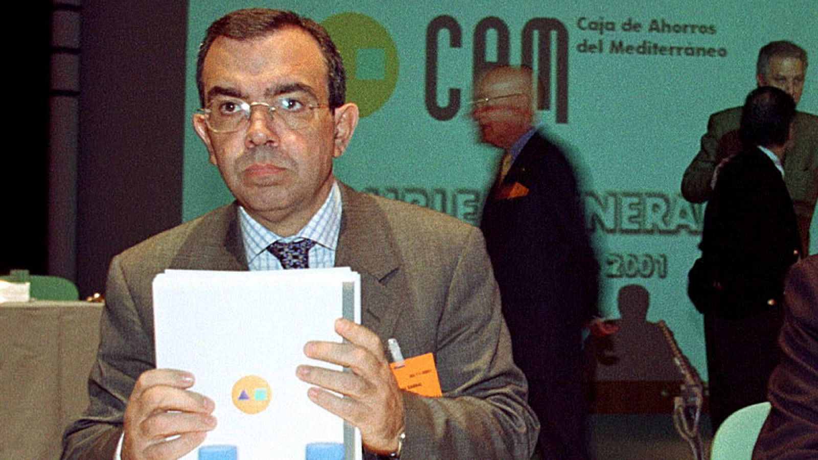 El ex director general de la CAM, Roberto López Abad, en una imagen de archivo