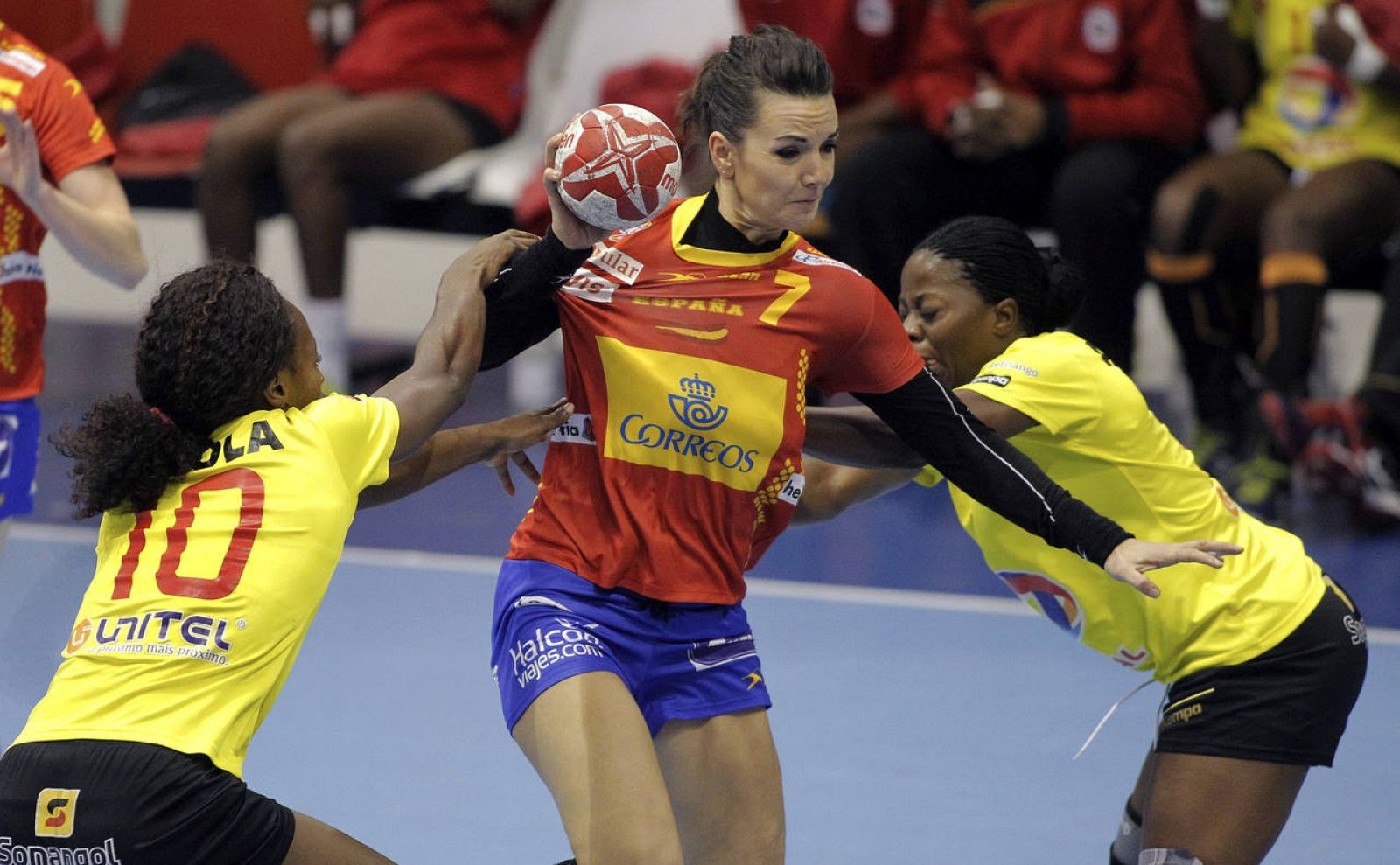 La española Beatriz Fernández durante la primera jornada del XIX Torneo Internacional de España.