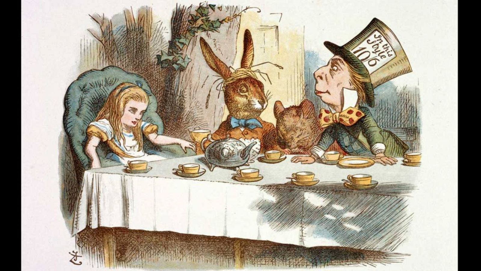 Alicia en el país de las maravillas - John Tenniel - Historia Arte (HA!)