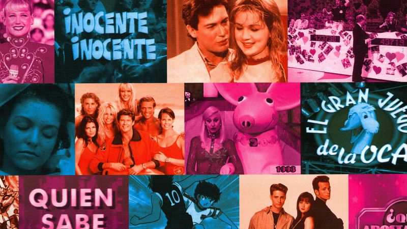 Fragmento de la portada de 'Telepasión por los 90'