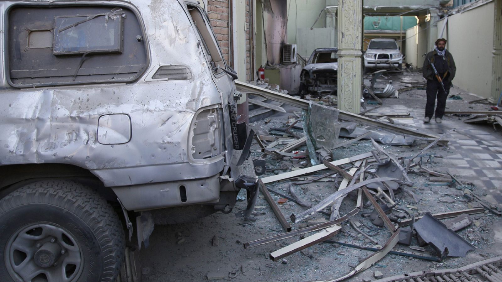Spanish embassy attacked in Kabul