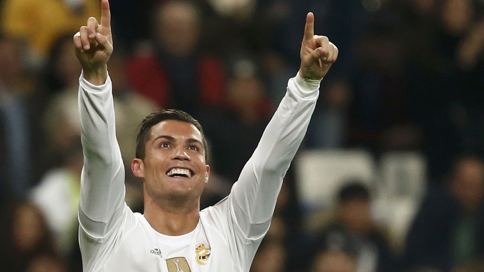 Cristiano Ronaldo celebra un gol contra el Malmö